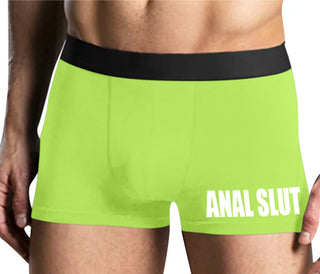 Anal Slut - Yellow Boxer Brief