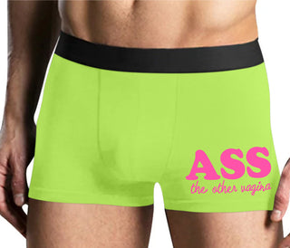 Ass The Other Vagina - Yellow Boxer Brief