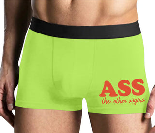 Ass The Other Vagina - Yellow Boxer Brief