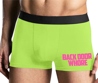 Back Door Whore - Yellow Boxer Brief