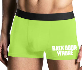 Back Door Whore - Yellow Boxer Brief