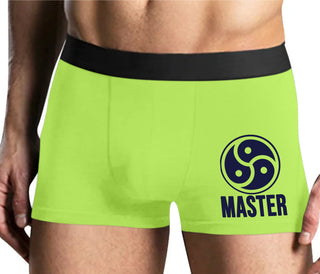 Master with BDSM Logo - Yellow Boxer Brief