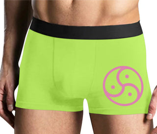 BDSM Symbol - Yellow Boxer Brief