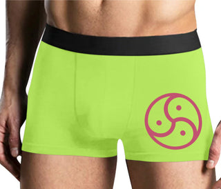 BDSM Symbol - Yellow Boxer Brief