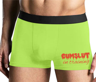 Cumslut in Training - Yellow Boxer Brief