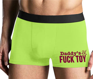 Daddy's Little Fuck Toy - Yellow Boxer Brief