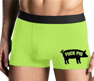 Fuck Pig - Yellow Boxer Brief