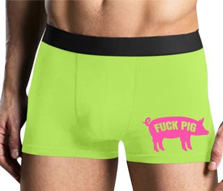 Fuck Pig - Yellow Boxer Brief