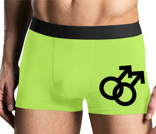 Gay Sign - Yellow Boxer Brief