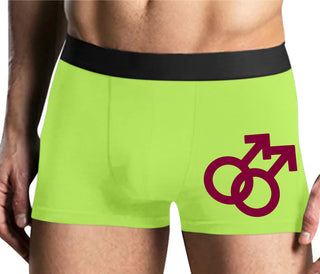 Gay Sign - Yellow Boxer Brief