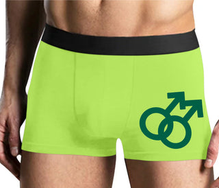 Gay Sign - Yellow Boxer Brief