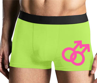 Gay Sign - Yellow Boxer Brief
