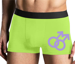 Gay Sign - Yellow Boxer Brief