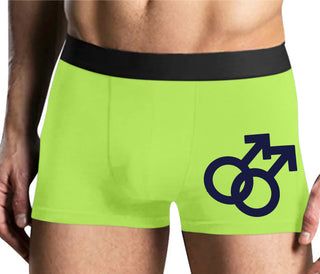 Gay Sign - Yellow Boxer Brief