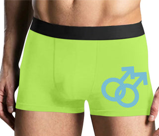 Gay Sign - Yellow Boxer Brief