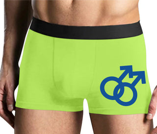 Gay Sign - Yellow Boxer Brief