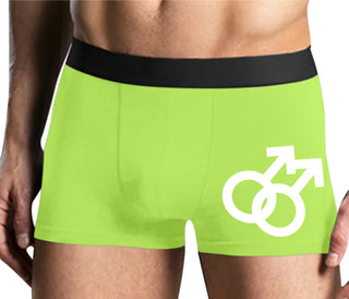 Gay Sign - Yellow Boxer Brief