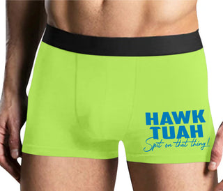 Hawk Tuah Spit On That Thing - Yellow Boxer Brief