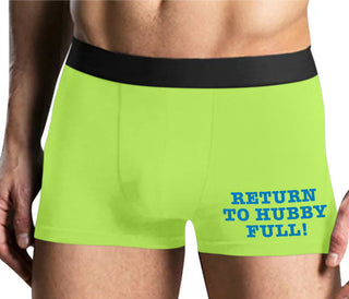 Return to Hubby Full - Yellow Boxer Brief