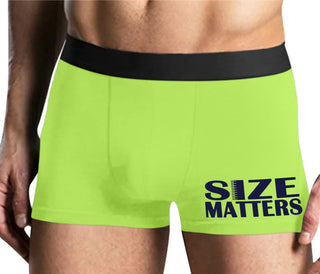 Size Matters - Yellow Boxer Brief