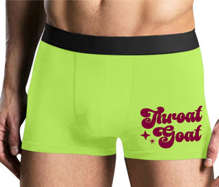Throat Goat - Deep Throat Expert - Yellow Boxer Brief