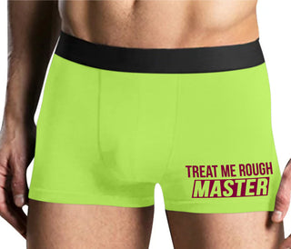 Treat Me Rough Master - Yellow Boxer Brief