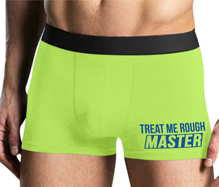 Treat Me Rough Master - Yellow Boxer Brief