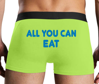 All You Can Eat - Neon Yellow Boxer Brief