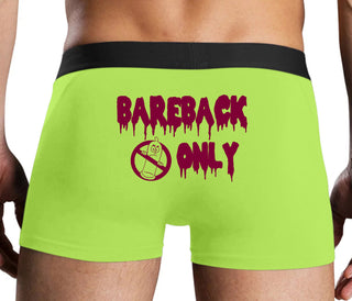 Bareback Only - Neon Yellow Boxer Brief