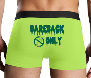 Bareback Only - Neon Yellow Boxer Brief
