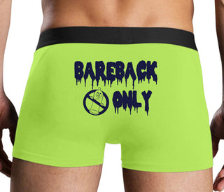 Bareback Only - Neon Yellow Boxer Brief