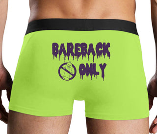 Bareback Only - Neon Yellow Boxer Brief