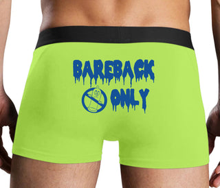 Bareback Only - Neon Yellow Boxer Brief