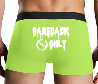 Bareback Only - Neon Yellow Boxer Brief