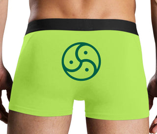 BDSM Symbol - Neon Yellow Boxer Brief