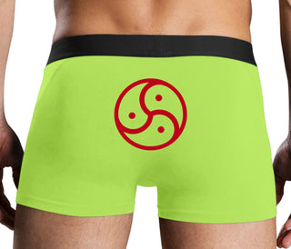 BDSM Symbol - Neon Yellow Boxer Brief