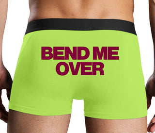 Bend Me Over - Neon Yellow Boxer Brief