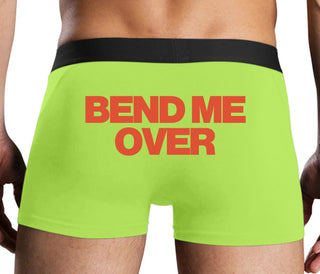 Bend Me Over - Neon Yellow Boxer Brief