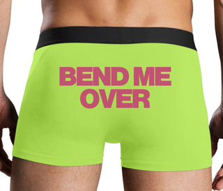 Bend Me Over - Neon Yellow Boxer Brief