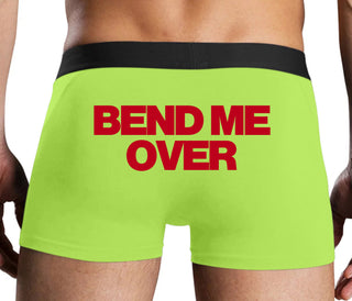 Bend Me Over - Neon Yellow Boxer Brief
