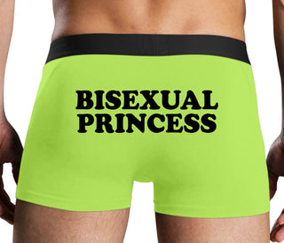 Bisexual Princess - Neon Yellow Boxer Brief