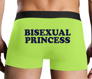 Bisexual Princess - Neon Yellow Boxer Brief