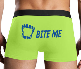 Bite Me - Neon Yellow Boxer Brief