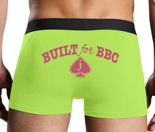 Built for BBC - Jack of Spades - Neon Yellow Boxer Brief