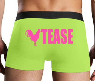 Cock Tease - Rooster - Neon Yellow Boxer Brief