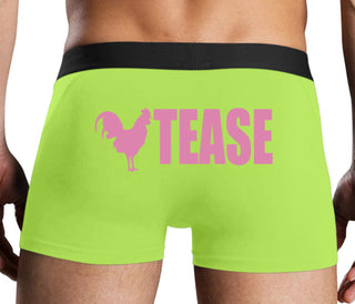 Cock Tease - Rooster - Neon Yellow Boxer Brief