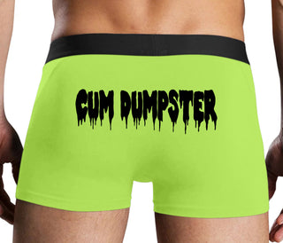 Cum Dumpster - Neon Yellow Boxer Brief