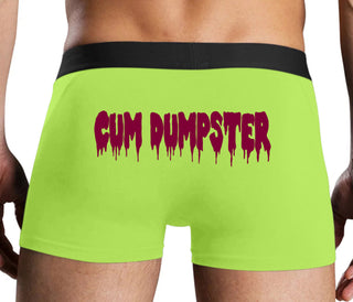 Cum Dumpster - Neon Yellow Boxer Brief