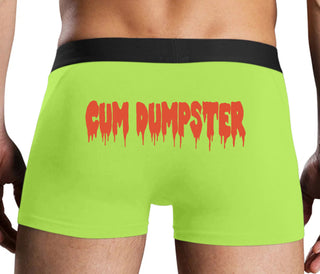 Cum Dumpster - Neon Yellow Boxer Brief