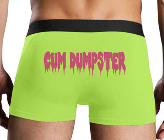 Cum Dumpster - Neon Yellow Boxer Brief